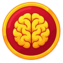 Brain badge